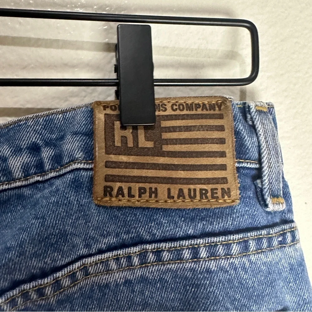 Ralph Lauren Denim Jeans Relaxed Size 34X34 Vintage